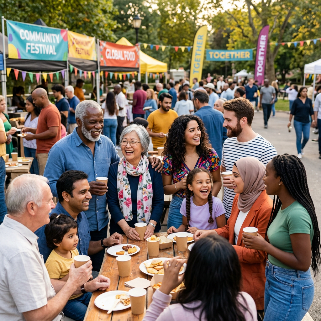 Community gathering and foundation event